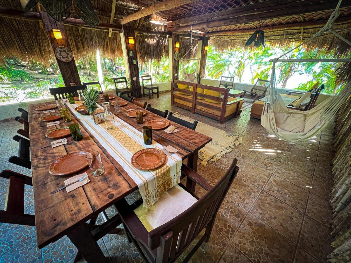 Villa Santuario Lake Front Oasis Bacalar Exterior foto